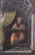 Sandro Botticelli St Augustine in his Study oil on canvas